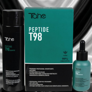 Tahe Peptide T98 Pack Programa anticaída del cabello: Tratamiento concentrado 50 ml + Champú anticaída 300 ml